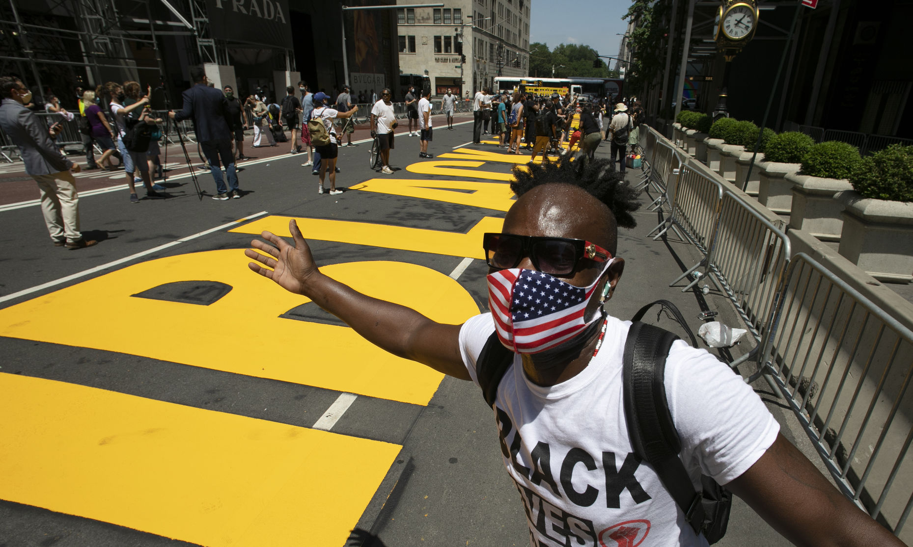 Black Lives Matter mural